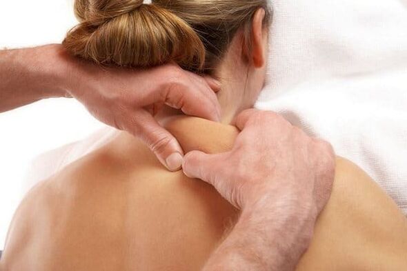 Massage helps improve the condition of osteochondrosis